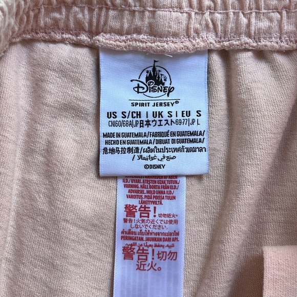 DISNEY Spirit Jersey Orange Ombré Shorts size small - Picture 5 of 7